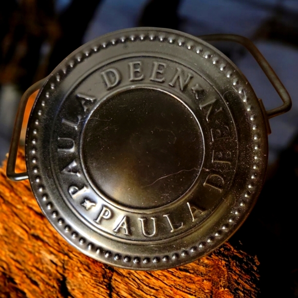 Vtg 2011 Paula Deen Lantern Candle Holder  Herbal Container Apothecary Jar - Picture 5 of 6